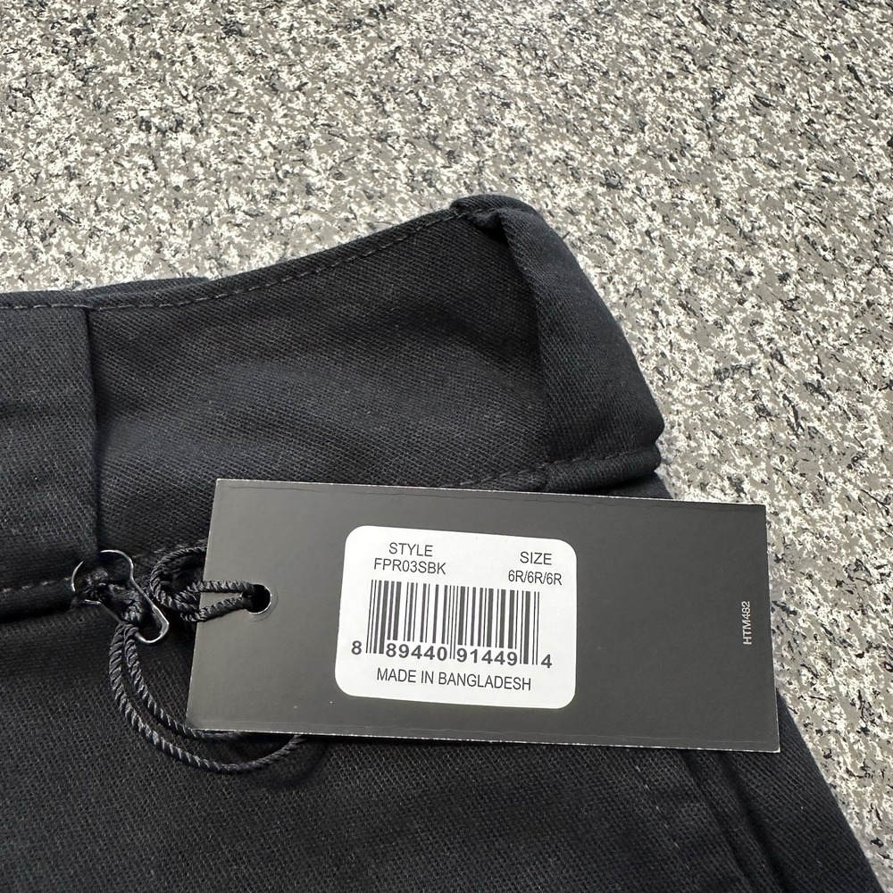 Dickies Twill Cropped Cargo Pants Womens 6R 26" Inseam Black Regular High Rise - Picture 6 of 9